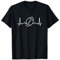American Football Herzschlag T-Shirt
