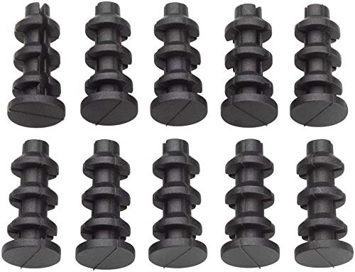 Jagwire Plug Refill Bag-Close Type (6 to 6.3mm Frame) Spare Parts Adult Unisex, Black, One Size