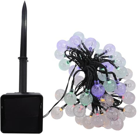 Angoily 1 Satz Saite Solar-lichterketten Geführtes Festivallicht Weihnachtsdrahtlicht Outdoor-deko-lampe Geführte Lichterketten Led-licht Innenleuchten Zur Dekoration Plastik Erde Drinnen