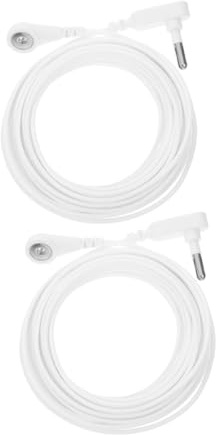 WOFASHPURET 2pcs Grounding Cords Long Grounding Cable for Sleep Pad Connector Easy Sheet Accessories