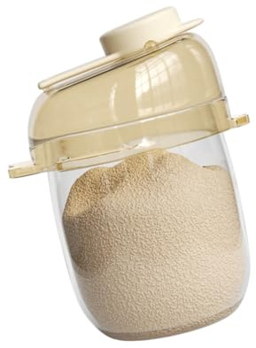 Leichte Babymilchpulverbox 80 Ml Fassungsvermögen Organizer Für Reisende Familien Genießen Sie Komfort Und Sicherheit Babynahrungsbehälter