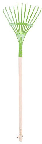 Bigjigs Toys Râteau à Feuilles à Manche Long