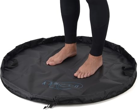 Osprey Matelas à Langer imperméable pour Combinaison de plongée, Portable, Pliable et résistant à l'eau, Sac de Voyage, Noir, Taille Unique