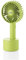 Unold 86636 Handventilator Breezy Swing Grün - Green, 4 Watt, 5-stufiger Geschwindigkeitsregelung, 120° Oszillation, bis zu 8 Std. Akkubetrieb, LED-Kontrollleuchte, inkl. USB- Ladekabel