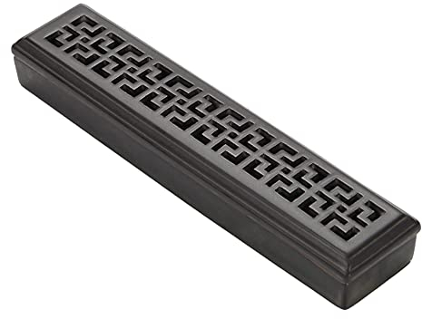 XFLYP Bruciatore per Incenso in Ceramica con Squisito Coperchio, con Squisito Coperchio, Ornamento per Aromaterapia, Decorazioni per la Casa Yoga Rilassante