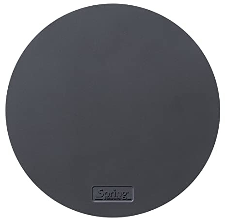 Spring GRIPS Schutzmatte für Induktionskochfeld | 2er Set | Ø 18 cm | Silikonmatte | hitzebeständige Unterlage bis 300°C | Antirutschmatte | Nur für Induktion geeignet