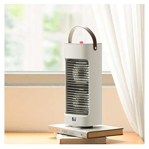 WXJHNYBS Mini Aircon, Oscillazione Automatica con Maniglia Condizionatore Portatile, Professionista di Alta qualità Rinfrescatore D Aria Portatile per L'Home Office