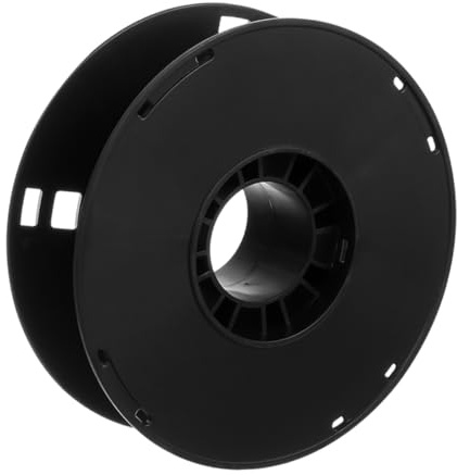 DEARMAMY Bobine de Câble en Plastique Noir Résistante pour Rangement et Organisation, Roue Organiseur de Câbles Polyvalente pour Atelier ou Bureau, Capacité Élevée