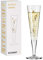 RITZENHOFF 1078277 Champagnerglas 200 ml - Serie Goldnacht Nr. 7 - Edles Designerstück mit Echt-Gold - Made in Germany