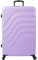 Totto - Valigia Rigida Grande, Modello Bazy, 51,8 x 78,8 x 30 cm, Capacità 120 L, Elevata Resistenza agli Urti, Ruote 360º, Maniglia Telescopica, Cinghie di Compressione Interne, Lucchetto TSA, Viola