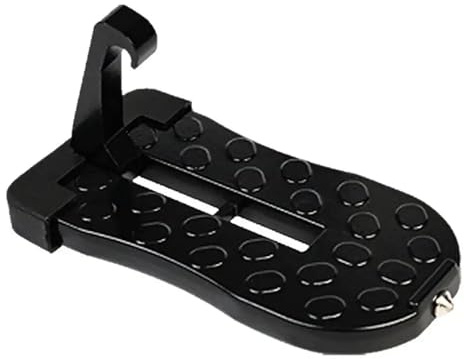 Escalón de techo para coche, plegable, universal, de aleación de aluminio, con gancho y pedal, herramienta auxiliar para camión y remolque. estribo vehículo escalera plataforma paso