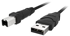 Belkin F3U133-06 USB 2.0 Pro Series (USB Anschlusskabel A / Stecker - B / Stecker, 1,8m)