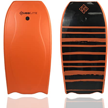 Hubboards Bodyboard Hubb Lite Polystyrene (EPS) - Orange/Orange/Black - 36-Inch