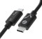 SABRENT Cable Thunderbolt 3 | Cable de carga 100W (Intel Certificado) | Cable hasta 40Gbps, USB-C Thunderbolt | Cable para Laptops, MacBooks, Dell, 20cm [CB-T320]