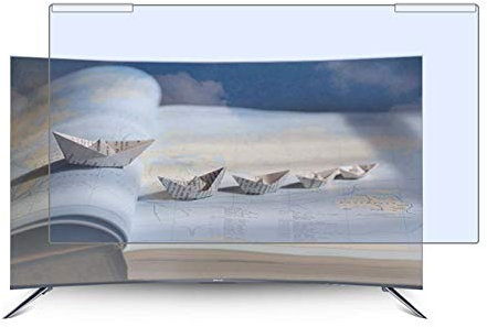 WLWLEO 46-49 Inch Anti Blue Light TV Screen Protective Filter Acrylic Hanging Protection Panel Blocking Blue Light TV Display Protector Film for LCD, LED, 4K OLED & QLED HDTV,49 1075 * 604