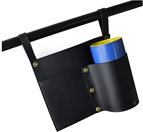 CHWSDT Borsa da Campeggio per Sedia da Campeggio all'aperto Borsa da bracciolo Multifunzione per Sedia da Spiaggia Borsa Laterale da Appendere,Beige