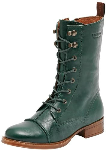 Ten Points Damen Pandora Mode-Stiefel, Botanical Green, 36 EU