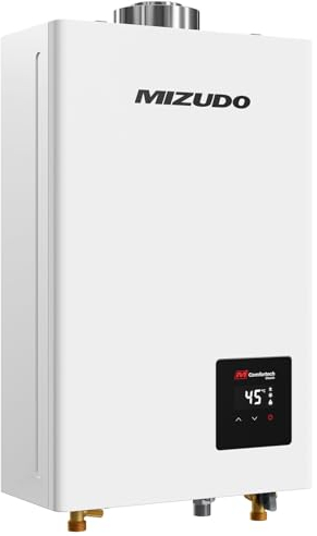 MIZUDO Chauffe Eau à Gaz NG Intérieur Indoor ErP/bas NOx 11L/Min 19.5KW [Classe énergétique A]