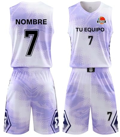 LAIFU Jersey Basketball Niño Hombre Mujer Personalizada Camiseta de Baloncesto tu Nombre,Número,Nombre del Equipo,Logo