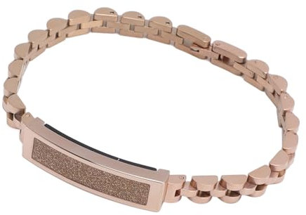 Smart Fitness Tracker Pulsera, Rastreador de Actividad con Podómetro, Selfie de Control Remoto, Monitoreo del Sueño, 5.0 IP68 Pulsera Inteligente Impermeable para Hombres (Gold)