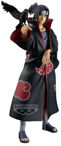 Banpresto Figura de Accion Itachi Uchiha Naruto Shippuden, Grandista, Special Edition 28 cm, BP29779P Multicolor, Figura Coleccionable, Optimo para los fanáticos del Anime