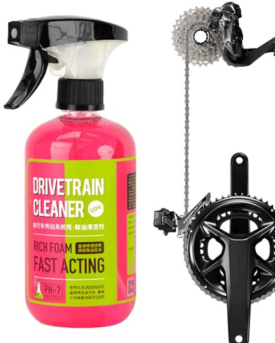 Limpiador De Cadenas Para Bicicletas - Limpieza De Transmisión De Bicicletas - Limpiador Multiusos De Grasa Para Cadenas 520ml, Mantenimiento Para Motos Motocross