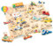 New Classic Toys 10442 Peg Puzzle-Transport-16 Pieces-FSC 100%-Certified Wood