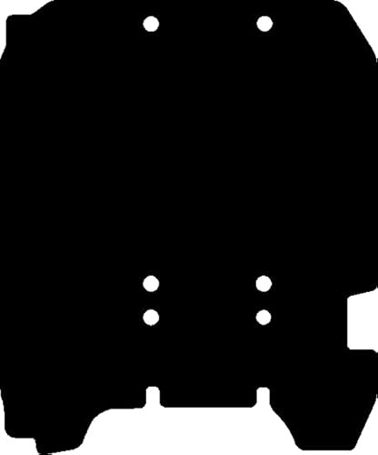 Kovvar Fußmatten passend für Volkswagen Transporter T4 1990-2003 Passend zur Ausführung: Caravelle Kombi | Mittlerer Matte | Qualität: Basic
