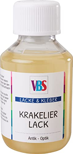 VBS Krakelier-Lack 100ml oder 250ml Reißlack Antik Optik Serviettentechnik 100 ml