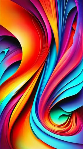 ZHUMUTO Diamond Painting Adulti Grandi Dimensioni Kit Completo,40x70 cm Pittura Diamante Adulti Astrazione Colore B,Fornito con Diamond Painting Accessori per la Decorazione Degli Ambienti
