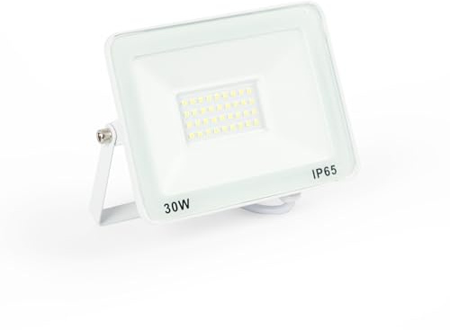 B·LED BARCELONA LED - Proyector LED exterior 30W - 95lm/W - IP65 - Blanco - Blanco Frío