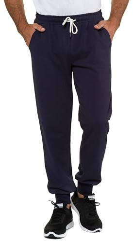 JP 1880 Homme Grandes Tailles L-8XL Pantalon de Jogging élastiqué, mélangé Coton Bleu Marine foncé XL 714277 76-XL