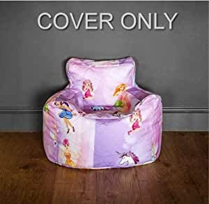 HomeZone Kids Bean Bag Chair Cover Only Toddler Beanbag Chairs for Kids Baby Soft Toy Storage Bean Bag Empty Garden Beanbags Waterproof Boys Girls Bedroom Decor Accessories