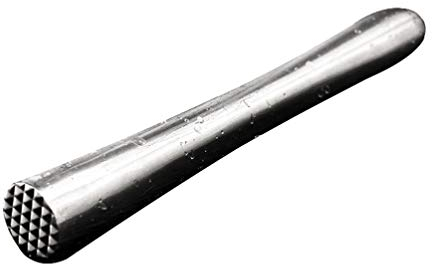 BESTONZON Edelstahl Cocktail Stößel Caipirinha Stößel Cocktail Muddler für Limetten, Bar Party Bankett 22,5 cm