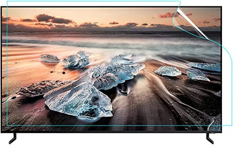 XRRX 32-75 Zoll Display Matter TV-Bildschirmschutz, Blendfreier Blaulichtfilter, für LCD-, LED-, OLED- und QLED-4K-HDTV / 55in 1221x689mm