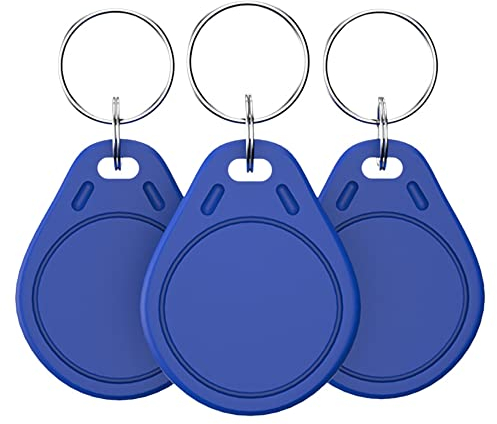 Hernas 100 wiederbeschreibbare UID-Smart-Schlüssel, Mi-Fare 1K S50 RFID-Karten Token NFC Tag, 13,56 MHz ABS Zugangskontroll-Türkarte, Block 0 Sektor, entspricht ISO 14443A