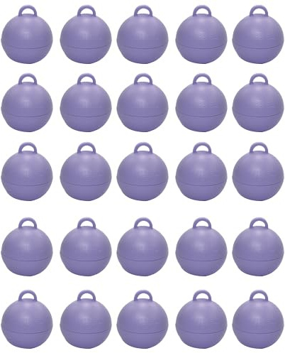 Bubble Balloon Weights - Pack of 25 (Lilac, 35gr)