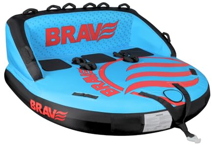 Flotador de Arrastre Inflable para Deportes Acuáticos - Tubos Remolcables, Remolques Inflables, Hinchables Remolcables - Resistente y Seguro - by BRAVE SPORTS