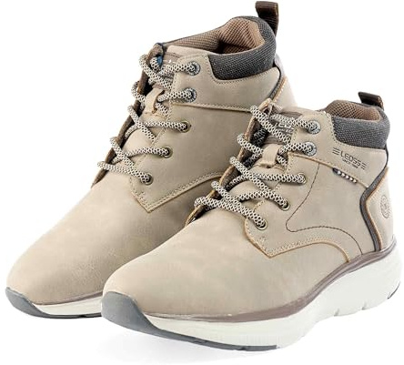 Uomo Sneakers Sportive Running Scarpe Casual Shoes Leggero Corsa Scarpe Sneakers Alte Uomo Sportiva Leggere da Camminare MU9558-9 (Gris Taupe,41)