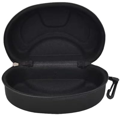 Funda grande para gafas de nieve, funda rígida para gafas de esquí, snowboard, estuche duro para gafas de esquí, caja de EVA, almacenamiento de gafas de natación de nieve, carcasa impermeable a prueba