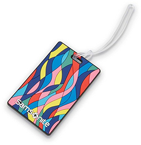 Samsonite Designer Luggage ID Tag, Vectorfunk, One Size