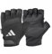 adidas Mixte Adulte Performance Gants d'entraînement, Grau, Medium (Palme 19-20 cm)