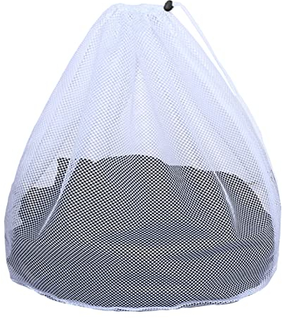 sacchetti lavatrice Per Camicie, Sacco Per Biancheria Riutilizzabile In Rete Spessa, Per Pantaloni, Calzini, Biancheria Intima (1 borsa per biancheria con coulisse 60 * 80 cm)