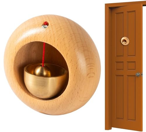 Messing-Türglocken – Ladenbesitzerklingel zum Öffnen der Tür, , tragbar, Messing, Heimdekoration, Glockenspiel für Tür, Wand, Kleiderschrank, Dekoration