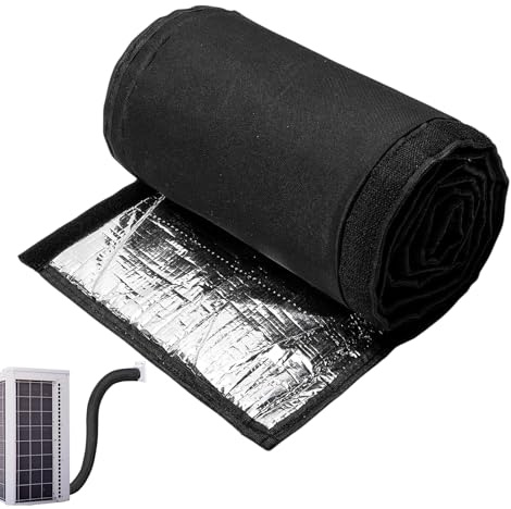 Uoqpty Aislamiento para Tuberías de Aire Acondicionado Exterior - 3 Capas de Aislamiento para Tuberías de Aire Acondicionado,Protecciones Aisladas para Aire Acondicionado Split en Sistemas Pequeños y