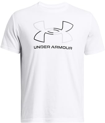 Under Armour Men's Global Foundation Short Sleeve T Shirt, 100 White, XS