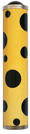 Fendawn Strive Kaléidoscope nostalgique fait à la main - Véritable scène - Kaléidoscope - Jouet pour enfants et adultes - Jaune