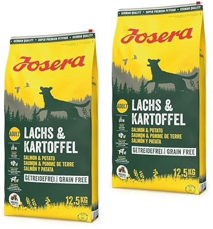 Josera Lachs & Kartoffel 2 x 12,5kg Sparpaket Trockenfutter für Hunde