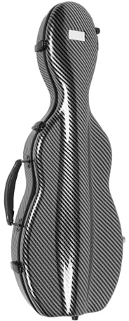 Violin Case, Full Size Violin Carrying Box Carbon Fiber Violin Box with 2 Shoulder Straps And Hygrometer for 4/4 3/4 1/2 1/8 And Other Full Size Violins