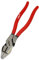 sopomarkt24 Kraft Kombizange Lineman´s Pliers Zange Universalzange DynamicJoint weiche & harte Drähte für Flach- & Rundkabel Mehrkomponentenhüllen atramentiert 250mm Rot